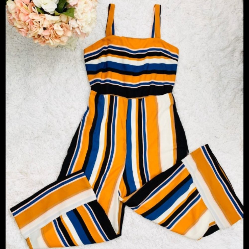 Japna Striped Jumpsuit  in size S
